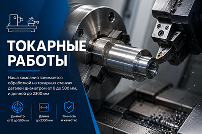 Токарные работы